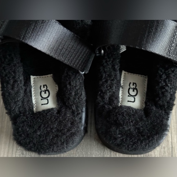 Ugg Lanah Clog Curled Black Size 8 New! - Picture 13 of 16